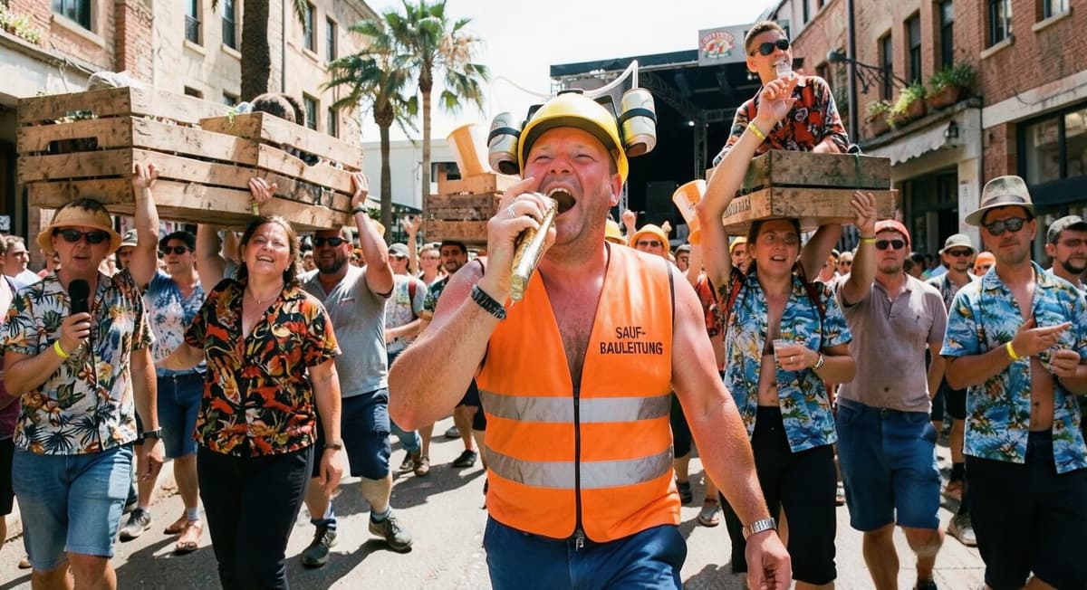 Straßenparade mit Beton Benny